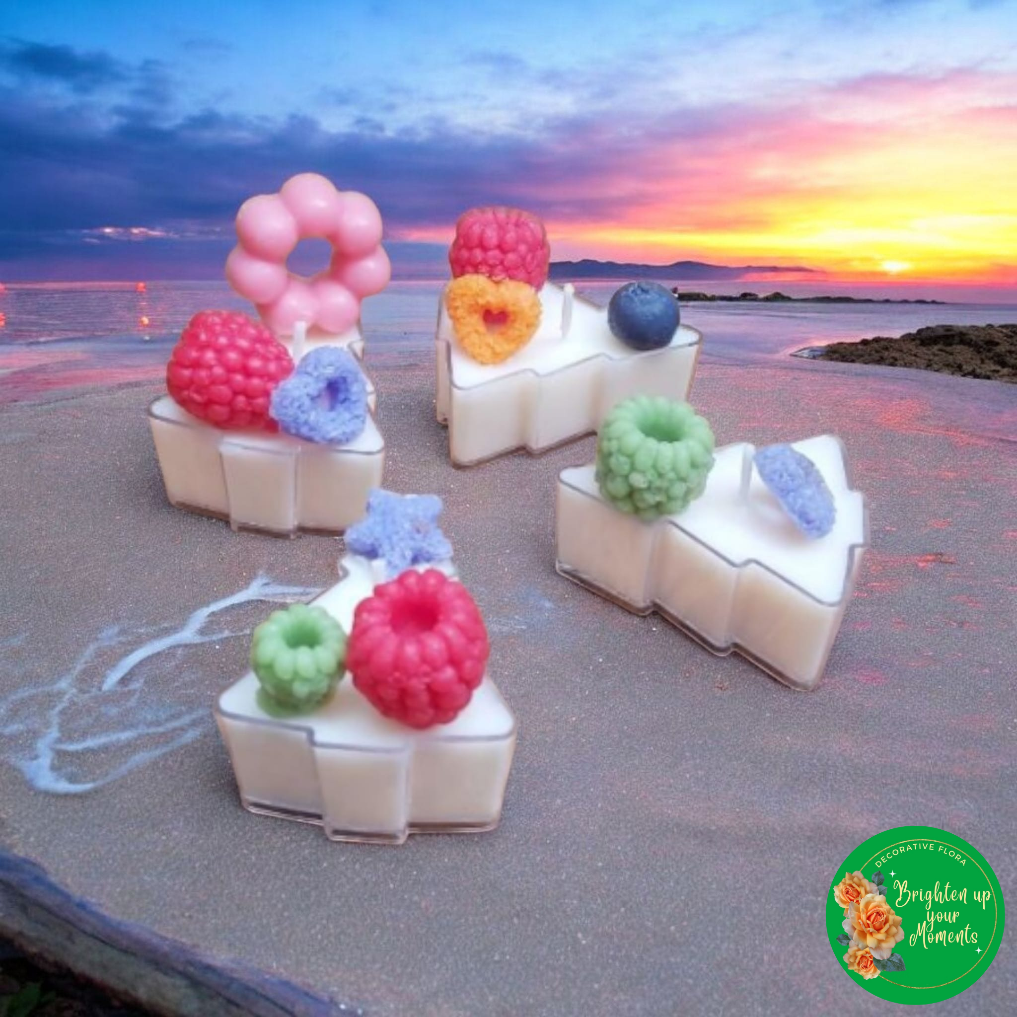 Tealight Scented Candles Tree Set (4 in a pack)