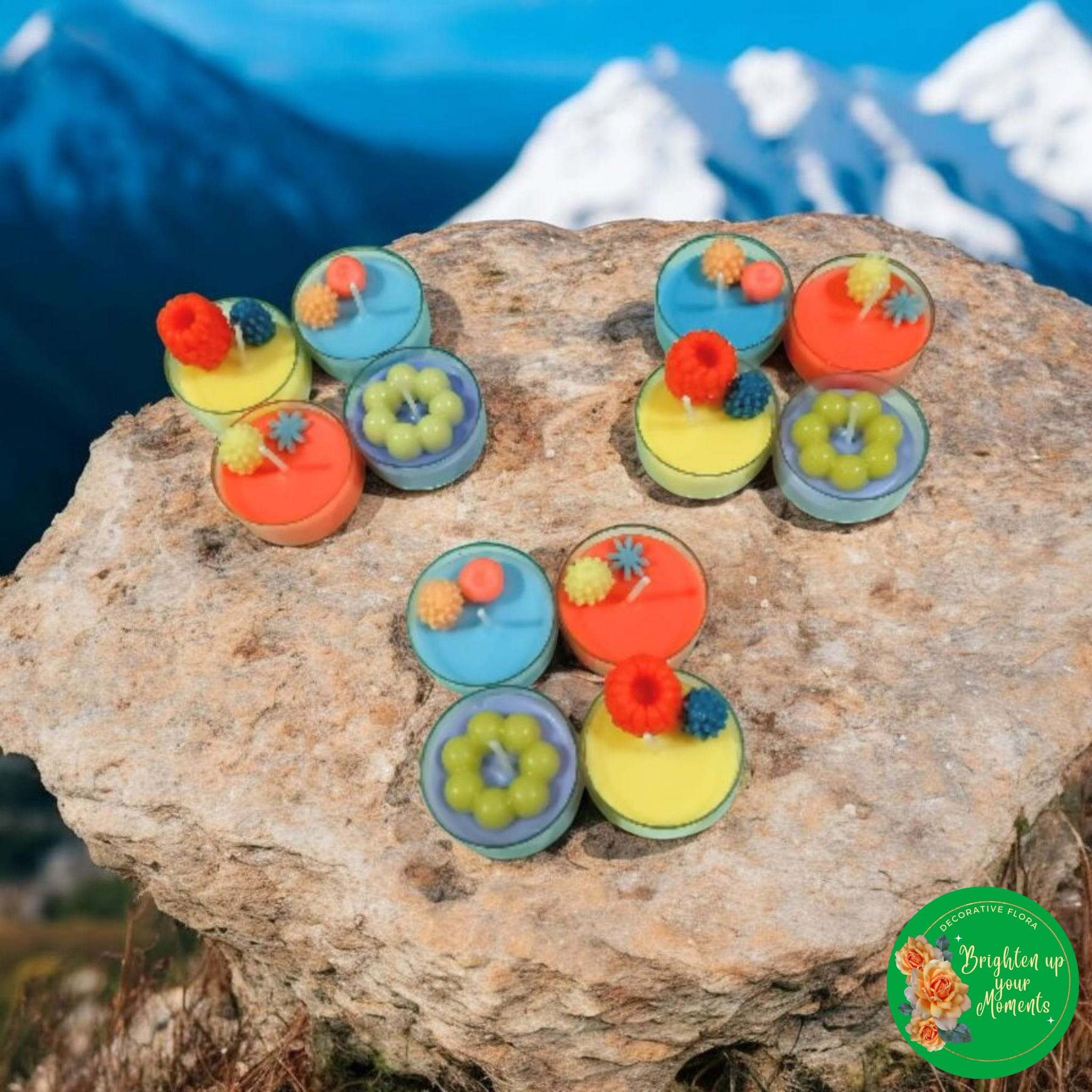 Tealight Scented Candles Sweet Discs (4 in a pack)